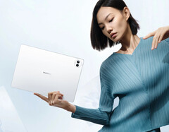 La última tableta de Huawei tiene unos biseles de pantalla comparativamente finos. (Fuente de la imagen: Huawei)