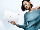 La última tableta de Huawei tiene unos biseles de pantalla comparativamente finos. (Fuente de la imagen: Huawei)