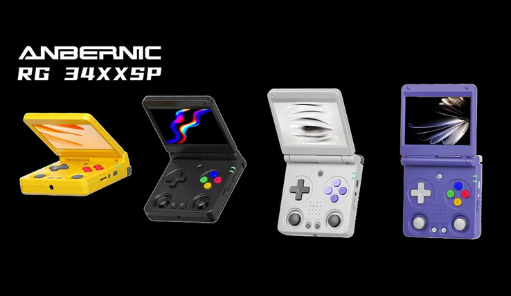 Aspecto real del Anbernic RG34XX SP. (Fuente de la imagen: Anbernic)