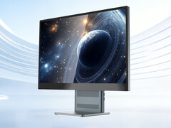 El AideaONE R27 de frente con sus altavoces frontales visibles.