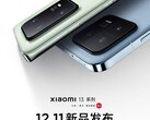 La serie 13 de Xiaomi debutará el 11 de diciembre. (Fuente: Xiaomi)