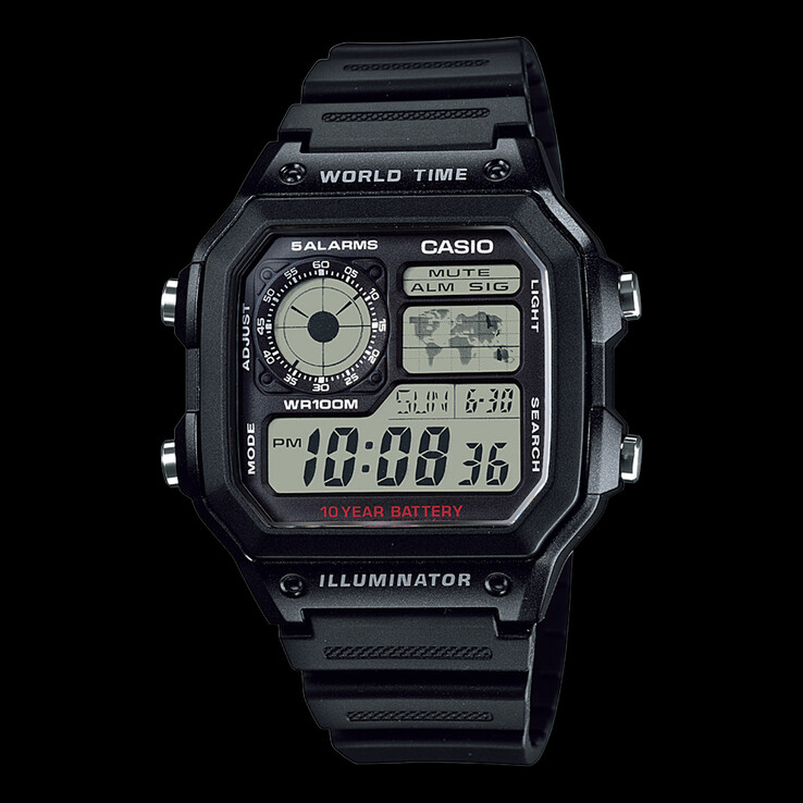 La Casio AE-1200WH-1AV...