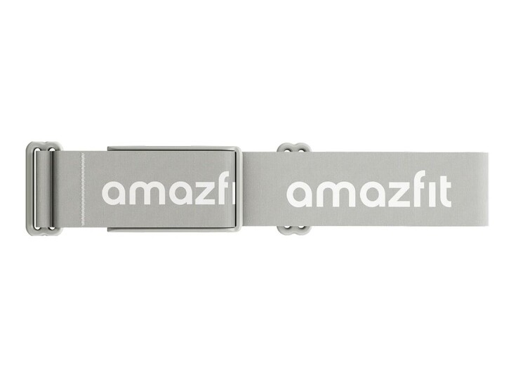 El brazalete Amazfit Helio en gris claro