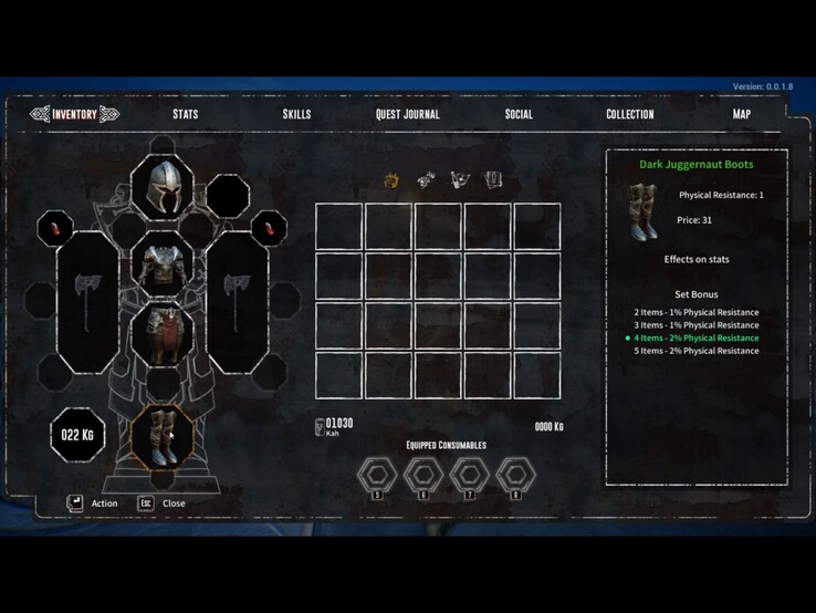 Experimentar con el equipo y los puntos de habilidad es una parte fundamental de BOSS ARENA.