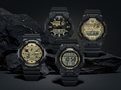 Casio ha lanzado nuevos G-Shocks negros y dorados (en la imagen) en Estados Unidos. (Fuente de la imagen: Casio)