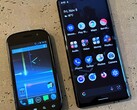 Los teléfonos inteligentes se han transformado por completo desde la última vez que Google y Samsung colaboraron. (Imagen: Notebookcheck)