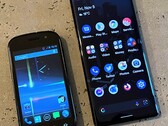 Los teléfonos inteligentes se han transformado por completo desde la última vez que Google y Samsung colaboraron. (Imagen: Notebookcheck)