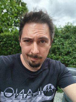 Selfie con el realme GT 7 (modo retrato)