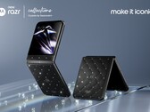 El Razr 70 de Motorola se ha adornado con cristales de Swarovski