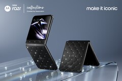 El Razr 70 de Motorola se ha adornado con cristales de Swarovski
