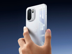 El OnePlus Ace 6 en su acabado Quicksilver. (Fuente de la imagen: OnePlus)