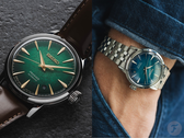 En la imagen, el Seiko Presage Cocktail Time HCB002J (a la izquierda) y el HCB001J (a la derecha).