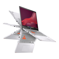 ASUS afirma que el Chromebook Vibe CX34 Flip cuenta con la certificación MIL-STD-810. (Fuente de la imagen: ASUS)