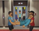 «We Are So Cooked» es un juego cooperativo de física y sigilo para entre 1 y 4 jugadores con un objetivo sencillo: llevar el cadáver hasta la salida.