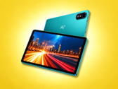 El Ai+ LapTab se muestra en su formato de tableta, con una cámara trasera y una pantalla de gran tamaño