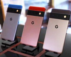 Renders conceptuales del Pixel 6 en tres colores. (Fuente de la imagen: @TechScoreNY)
