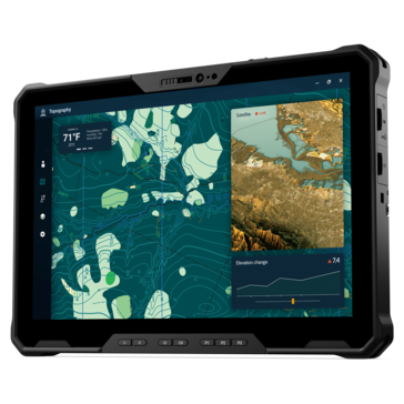El Dell Pro Rugged 12 (frontal). (Fuente de la imagen: Dell)