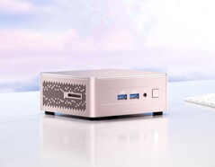 El mini PC Geekom A5 cuenta con una APU de AMD, hasta 64 GB de RAM y un acabado dorado. 