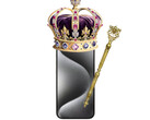 El iPhone es el nuevo rey. (Imagen vía Apple y Wikipedia, con modificaciones)