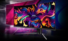 El MPG 341CQPX no cuenta con un panel QD-OLED Gen 2.5 como sugerían las informaciones previas al lanzamiento. (Fuente de la imagen: MSI)