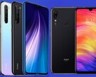 La Nota 8 y la Nota 7 de Redmi se publicaron en 2019. (Fuente de la imagen: Xiaomi - editado)