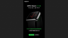 OPPO Watch: próximamente con ECG. (Fuente: Weibo)