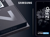El Galaxy Z Flip 3 parece que tendrá soporte para S-Pen. (Imagen: LetsGoDigital)