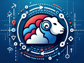 Demonio de gestión de servicios GNU Shepherd logotipo no oficial (Fuente de la imagen: Generado usando DALL-E 3)