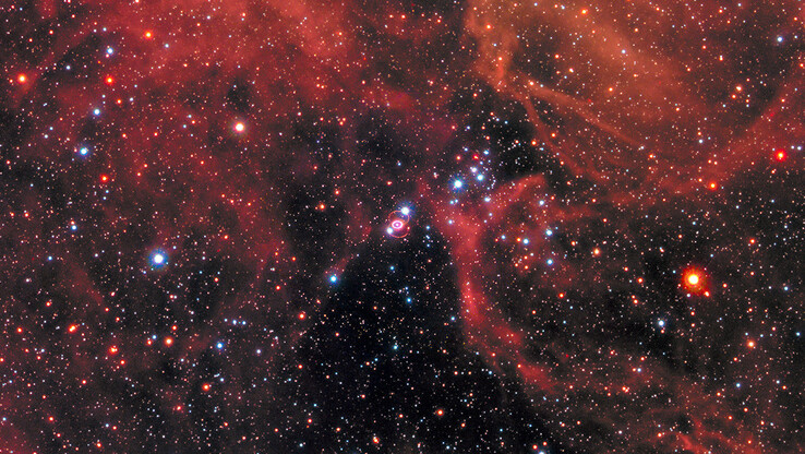 Imagen de la Supernova 1987A tomada con el telescopio espacial Hubble. (Imagen: NASA, ESA, Robert P. Kirshner (CfA, Fundación Moore), Max Mutchler (STScI), Roberto Avila (STScI))