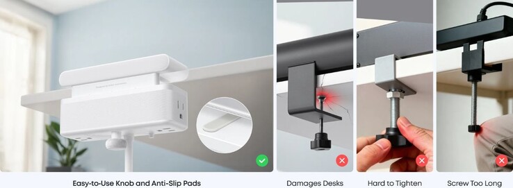 La regleta Anker Nano (10 en 1, 70 W, pinza)