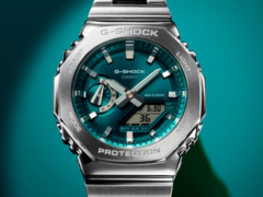 Los relojes G-Shock GM-2110D-3A1 (en la imagen) y GM-2110D-8A de Casio podrían lanzarse a finales de 2025. (Fuente de la imagen: Casioblog)