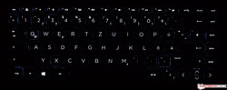 Teclado del HP Envy x360 13 (iluminado)