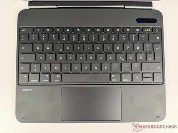 Teclado con teclas de función en la fila superior.