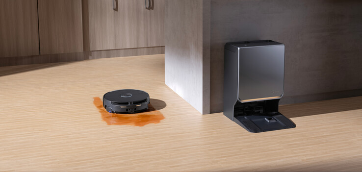 La Narwal Flow 2 pasa la mopa con un sistema Track-Mop de 60 °C.