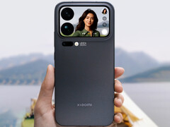 Xiaomi ha mostrado varias funciones prácticas de la pantalla trasera mágica de la serie 17 Pro. En la imagen: la función selfie de la cámara trasera. (Fuente de la imagen: Xiaomi - editado) 