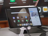 La Xiaomi Pad Mini conectada a un monitor externo a través de uno de sus puertos USB 3.2 Tipo-C. (Fuente de la imagen: Xiaomi)