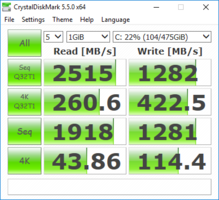 CrystalDiskMark 5.5