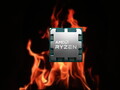 Las CPUs AMD Zen 4 podrían ser difíciles de refrigerar incluso con AIOs. (Fuente: Cullan Smith en Unsplash/AMD-editado)