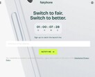 El Fairphone 6 podría anunciarse el 25 de junio a las 11 de la mañana CET (Captura de pantalla de: Fairphone.com).