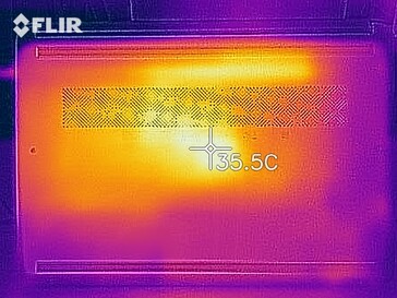 Calor residual en la parte inferior al ralentí