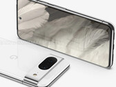 El Pixel 8 tendrá una batería un 5% mayor que su predecesor. (Fuente de la imagen: @OnLeaks & MySmartPrice)