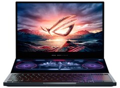 El Asus ROG Zephyrus Duo 15 es un portátil de doble pantalla. (Fuente de la imagen: Asus - GX550 variante Intel)