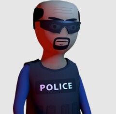 Modelo de personaje policial de Schedule I, un juego indie de mundo abierto centrado en el crimen, el control del territorio y la construcción de un imperio de la droga (Fuente de la imagen: TVGS)