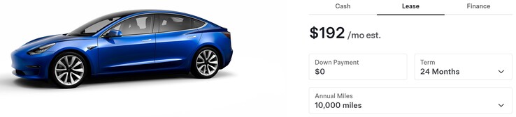 Pago de leasing del Model 3 seminuevo con cero de entrada.