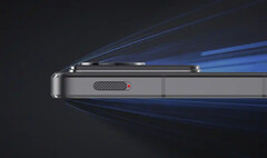 Un teaser del Z40S Pro de lado. (Fuente: Nubia vía Weibo)