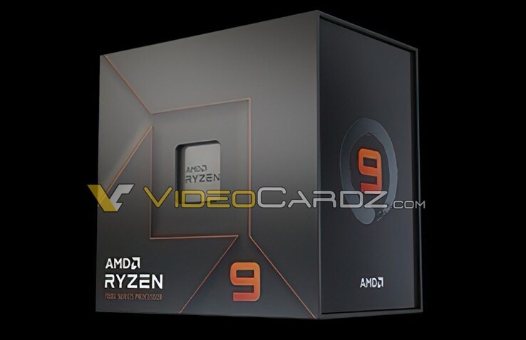 Supuesto paquete de venta de AMD Ryzen 9 7000. (Fuente: VideoCardz)