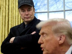 Tras abandonar el gobierno estadounidense, Elon Musk pone sus miras en Marte. (Fuente de la imagen: Kevin Lamarque, Reuters)