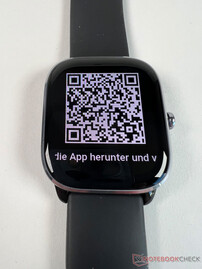 configuración del smartwatch Amazfit GTS 4 Mini