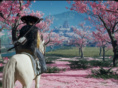 Una captura de pantalla de Ghost of Yotei (fuente de la imagen: PlayStation)