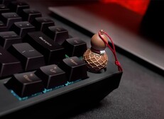 Teclado mecánico inalámbrico Keychron Black Myth Wukong Pomo de calabaza. (Fuente de la imagen: Keychron)